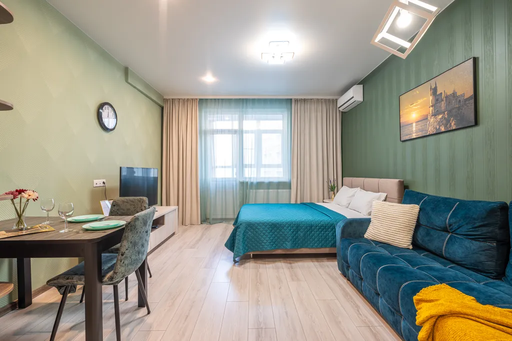 Квартира Уютные апартаменты студия в центре города, у жд вокзала — Ростов-на-Дону