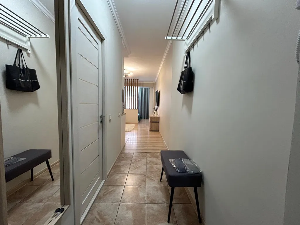 Студия Алма с прекрасным видом на город