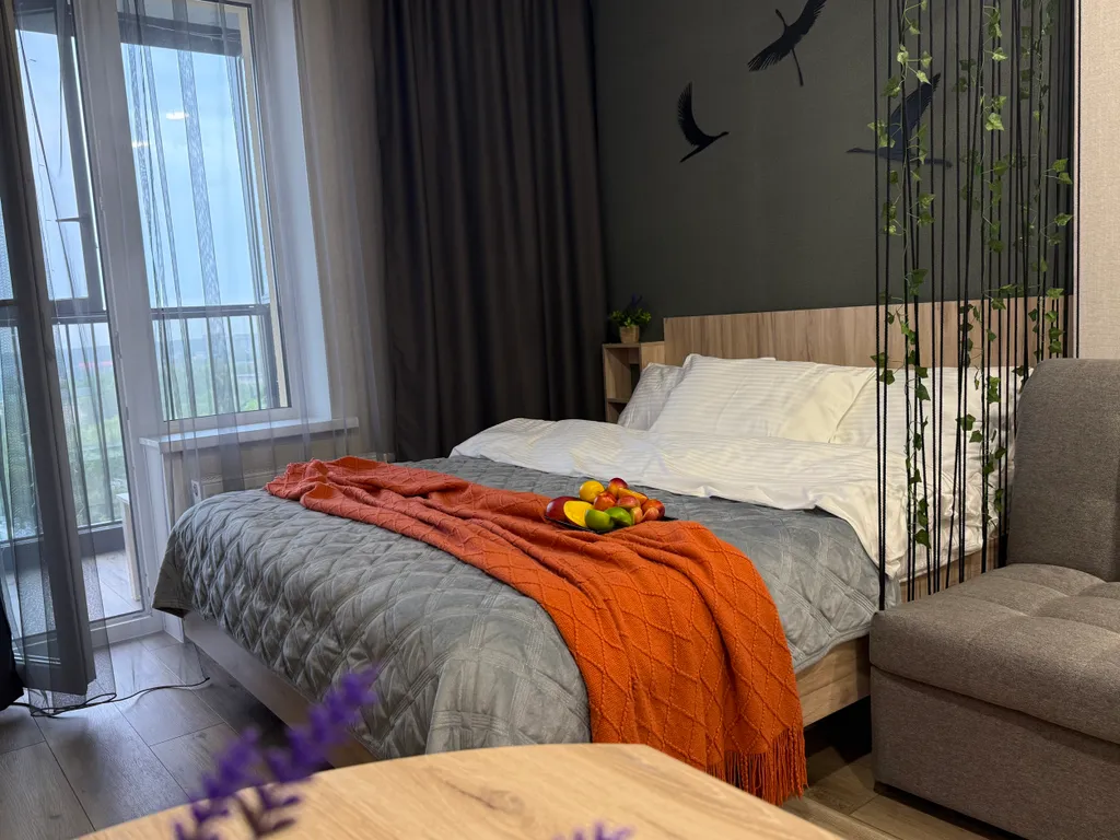 Квартира Квартира Дизайн-студия с зоной релакса и видом на ночной город — Новосибирск