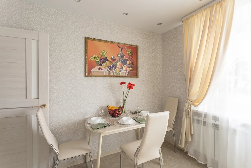 Современные теплые апартаменты с камином Аделаида