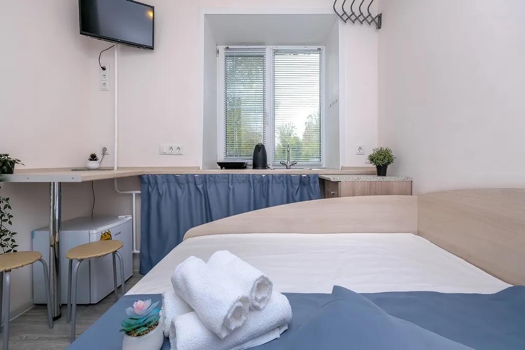 Уютная студия рядом с МНТК имени Федорова