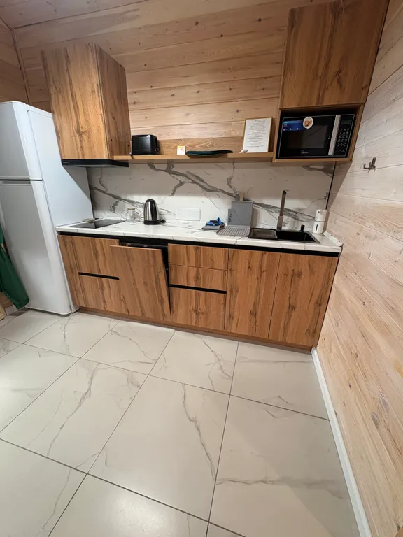 Современный дом с видом на горы