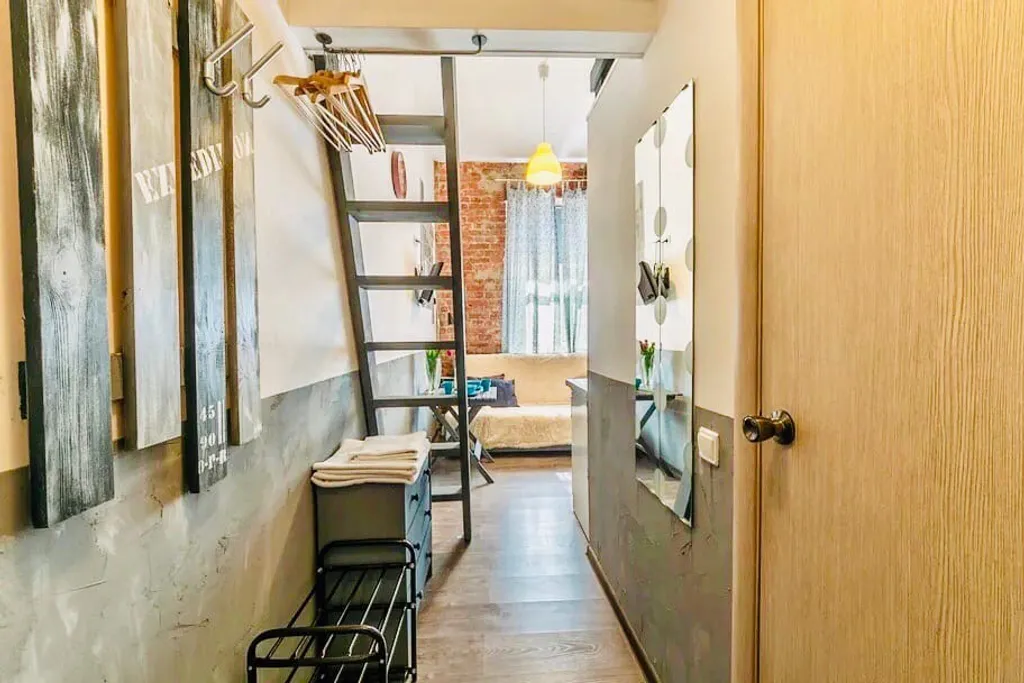 Квартира Квартира Уютная двухуровневая студия в центре, напротив Московского вокзала — Санкт-Петербург