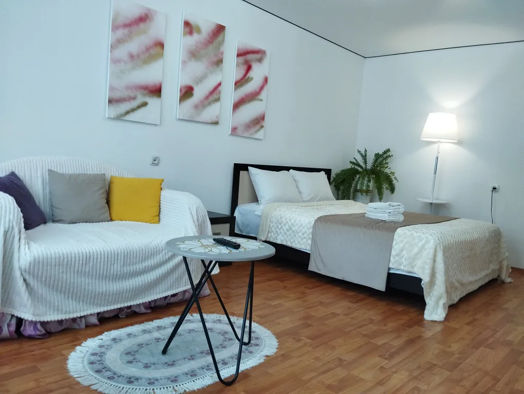 Светлая квартира в самом центре у площади Победы