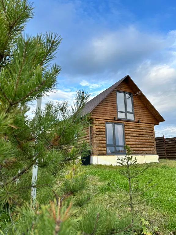 Дом баня с видом на город