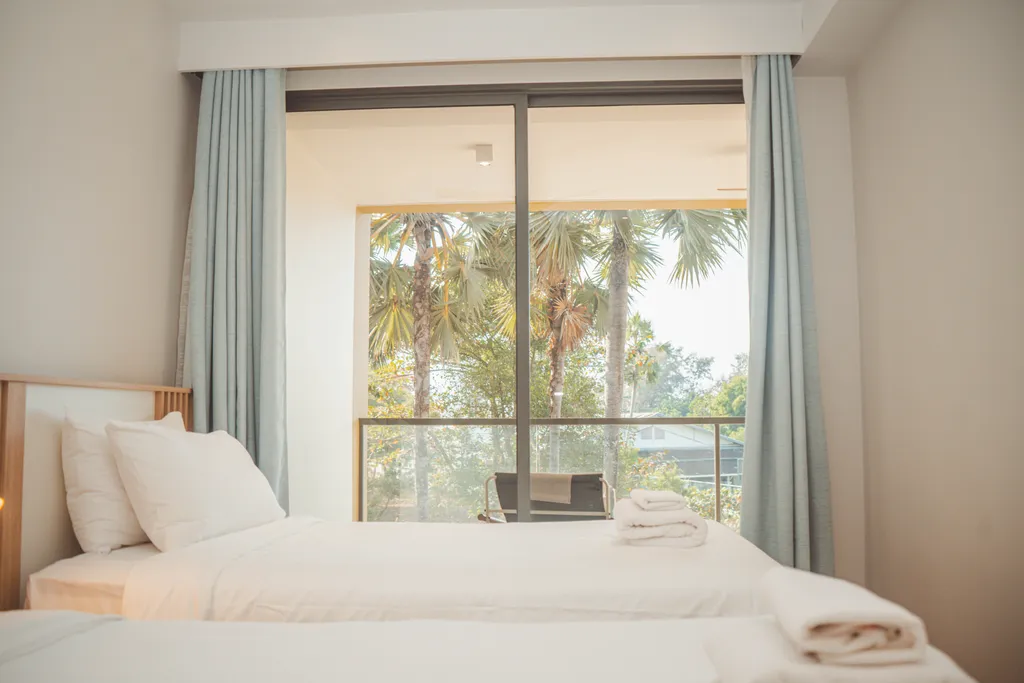 Отличные апартаменты с двумя спальнями рядом с пляжем