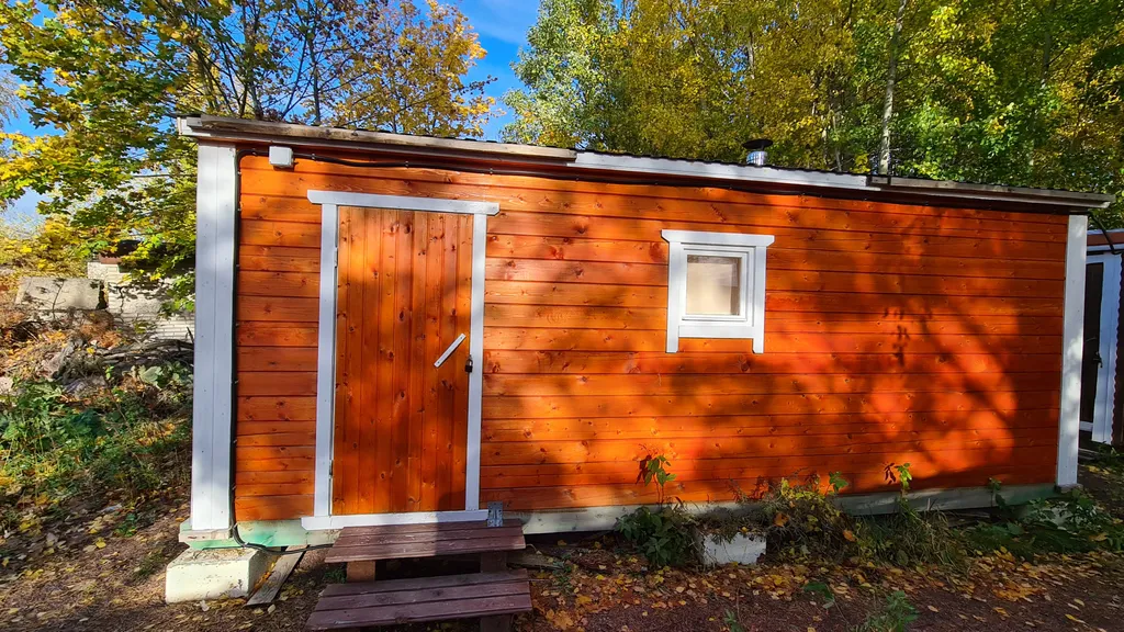 Домик в зоне парка Монрепо