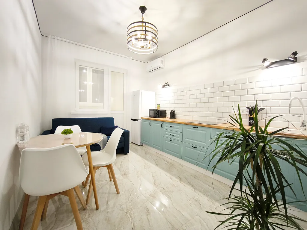 Дизайнерская квартира с видом на город