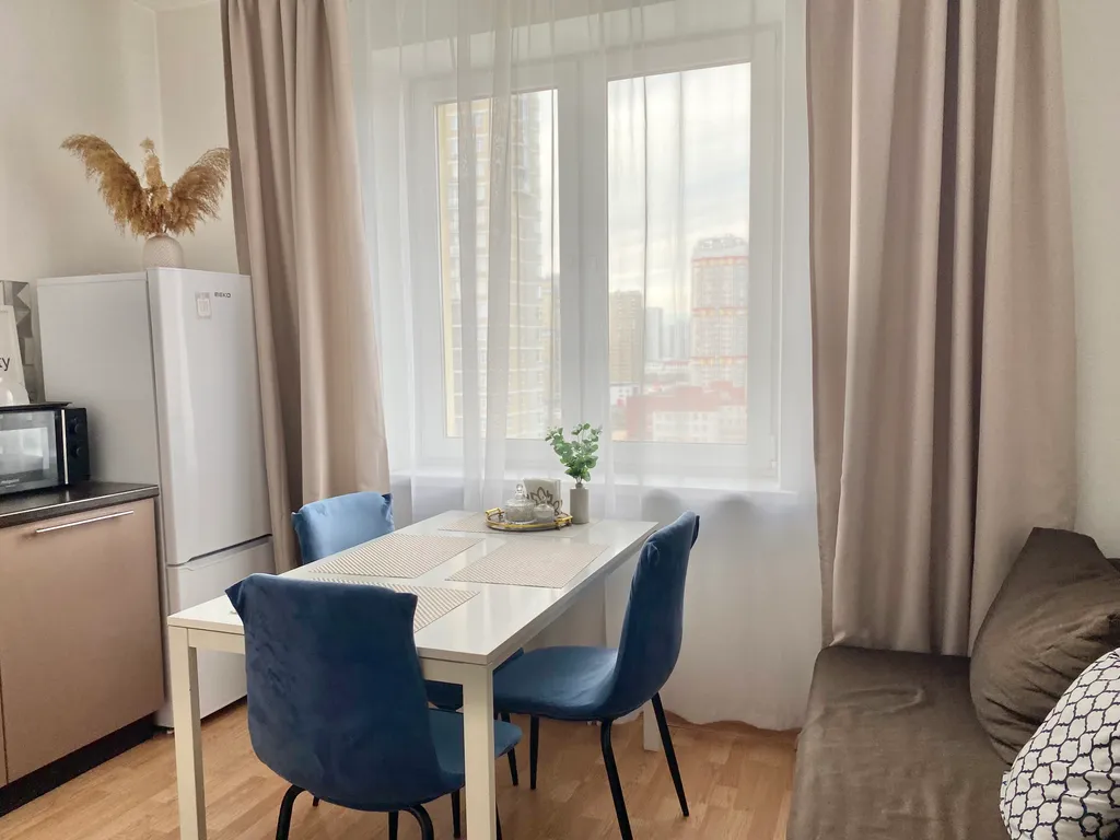 Квартира Квартира Видовая евродвушка у Metro  Chkalovskaya бесконтактное — Екатеринбург