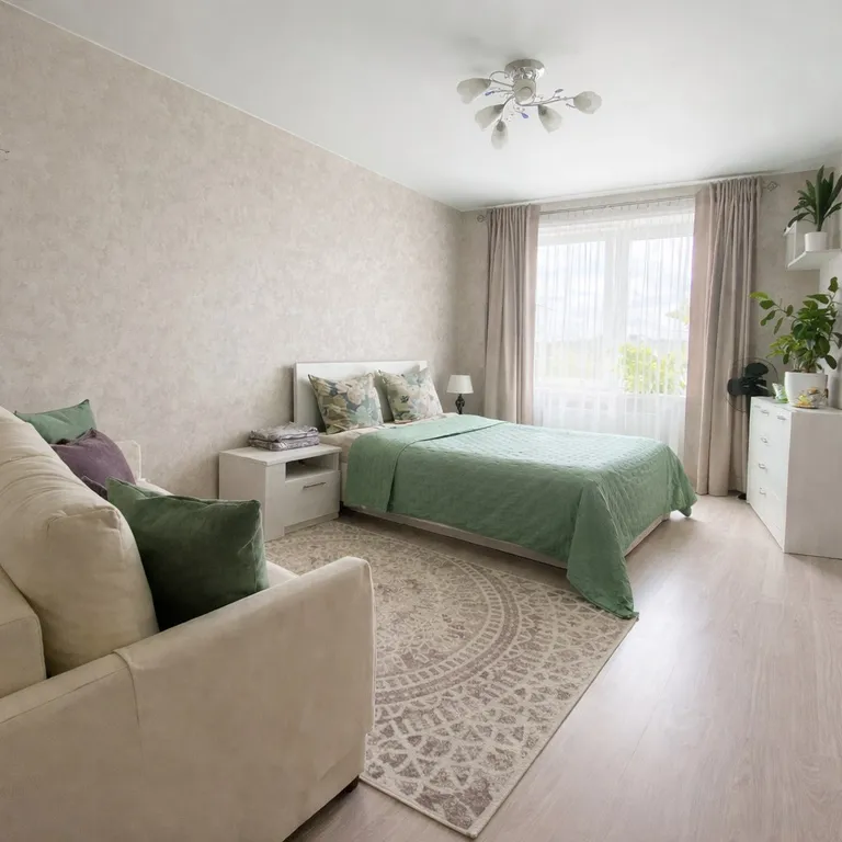 Чистая и уютная квартира в новом доме