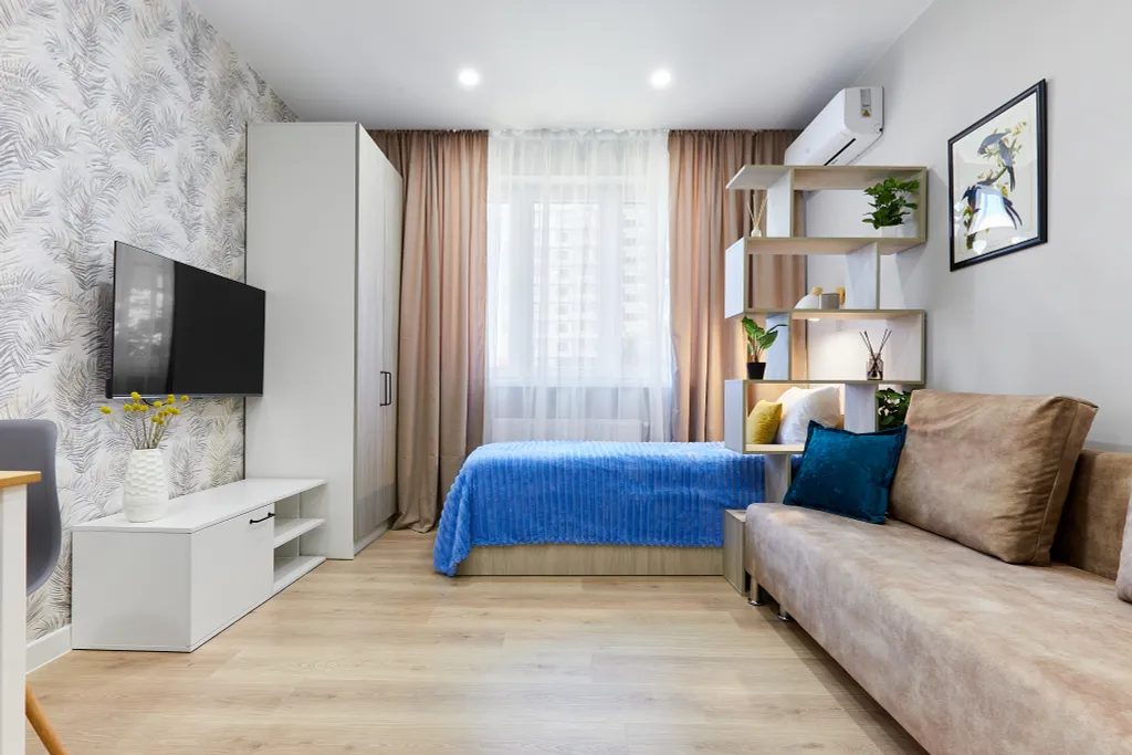 Квартира Квартира Студия в ЖК Парк у Дома 1 мин от парка — Краснодар