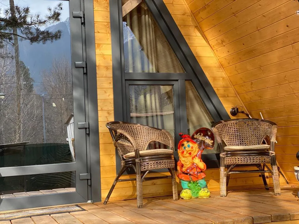 Коттедж Коттедж Новый Афрейм в горах Архыза — Архыз