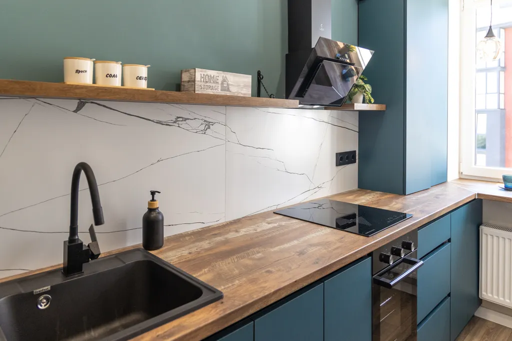 Стильная 1-к квартира | 15 мин до моря | Самозаселение 24/7