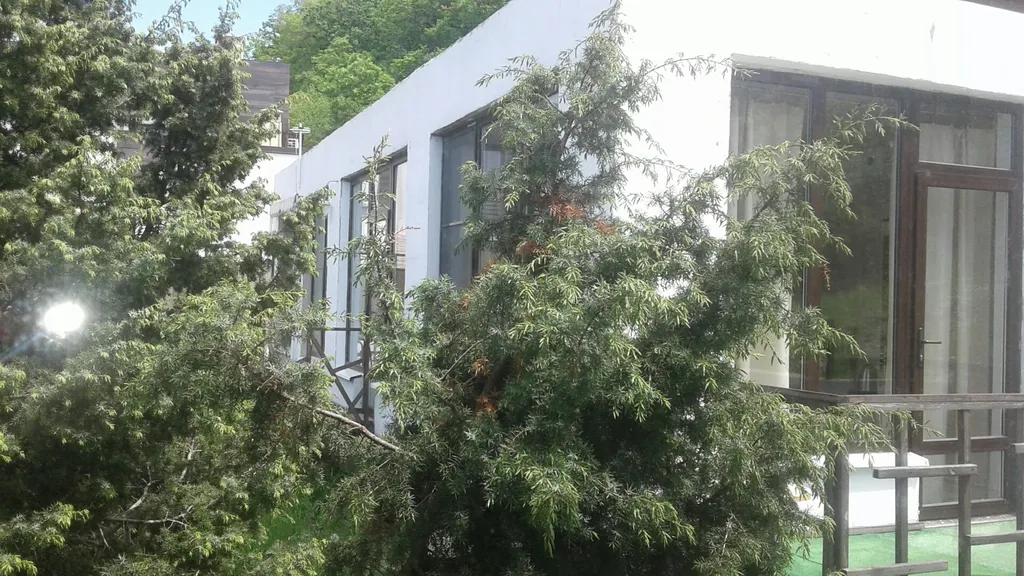 Дом на склоне с сауной