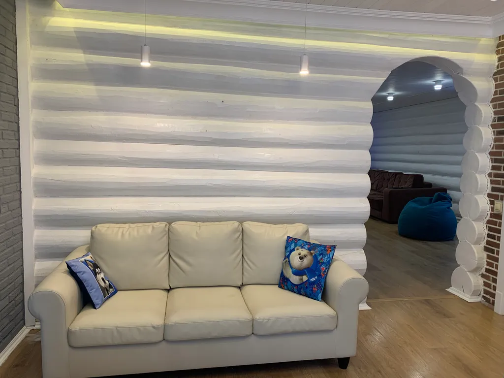 Большой стильный дом с панорамой на сосновый бор в 15км от НН с баней