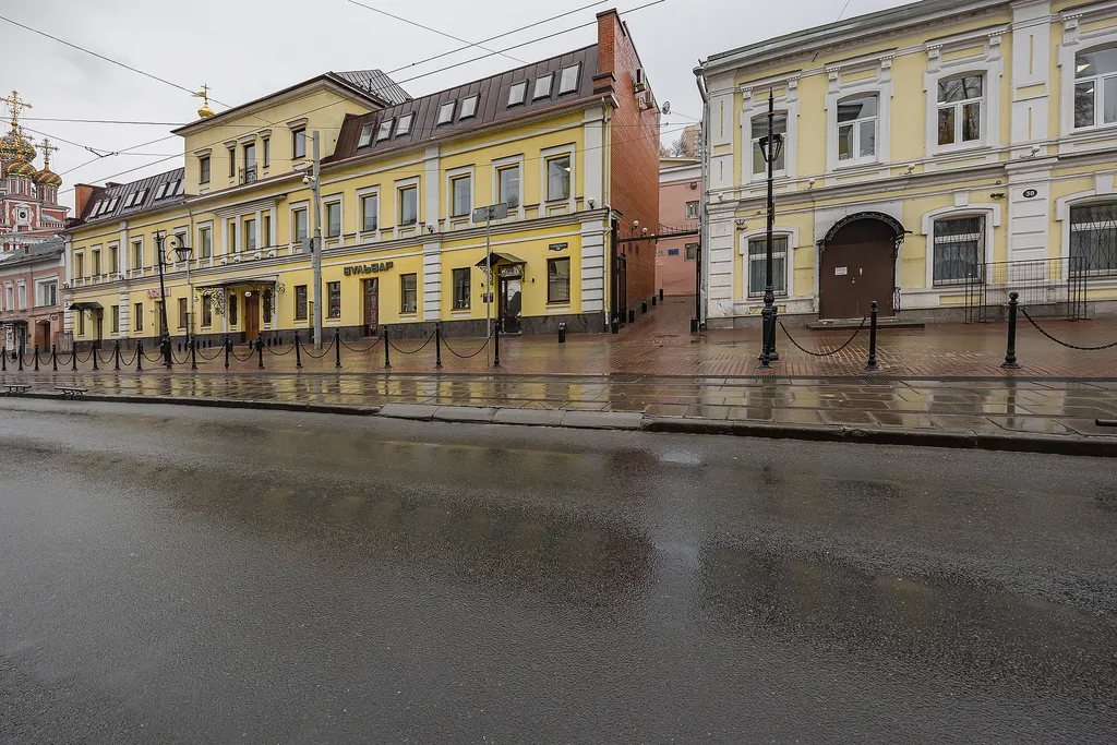 Квартира Квартира Студия у главной набережной. Завтрак с видом на Волгу — в 5 мин — Нижний Новгород