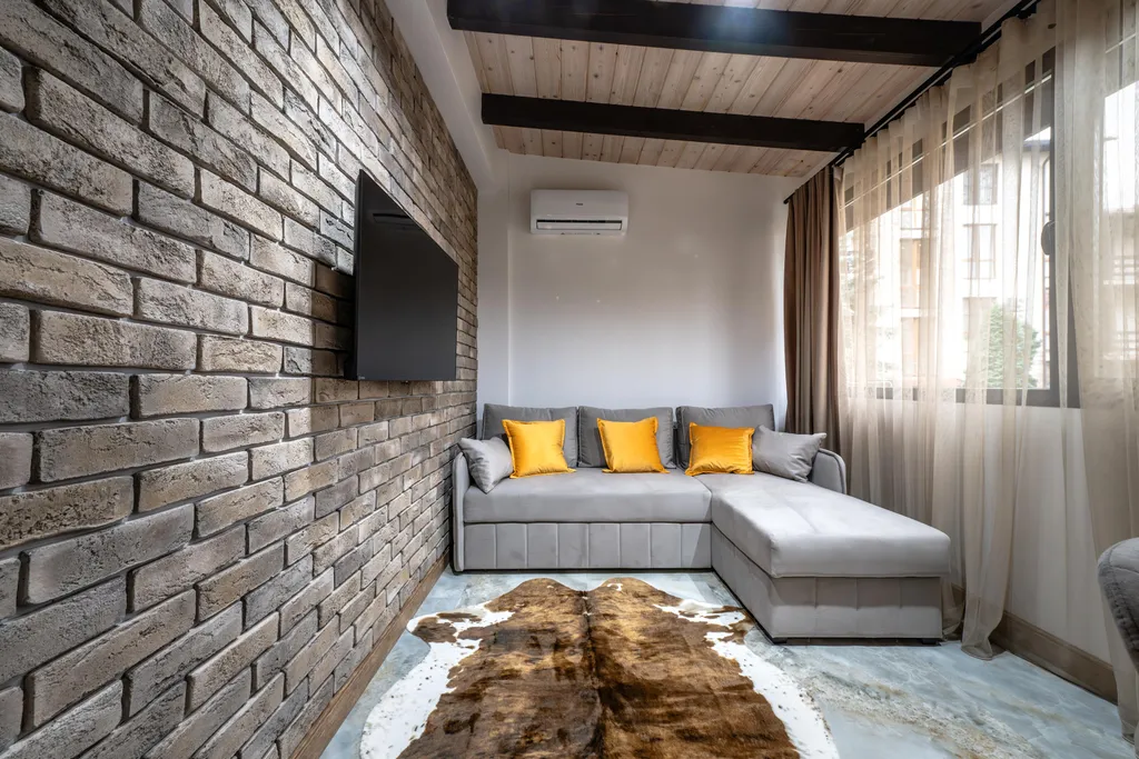 Аттик Лофт | 38 м² | 1 этаж + виды на вершины