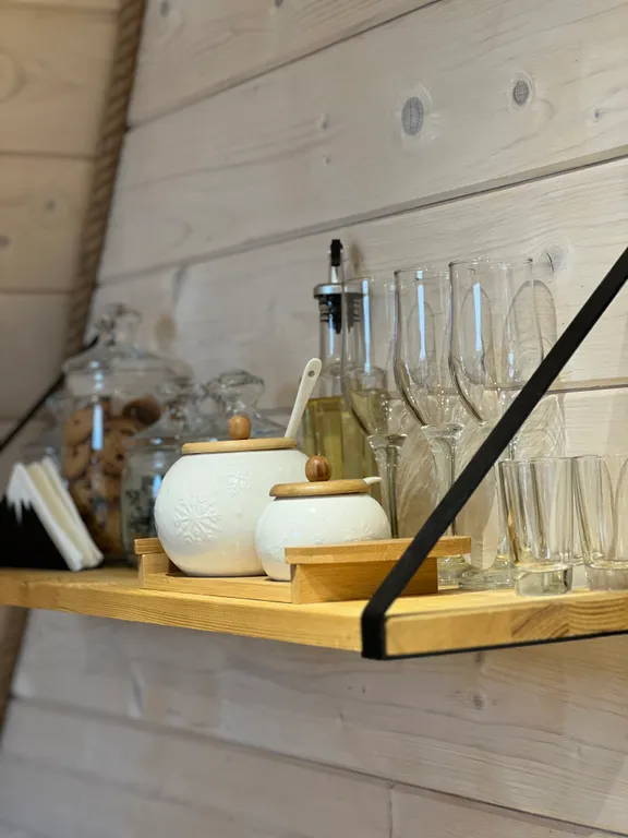 Spa-отдых в гостевом доме в стиле A-frame с отдельным двориком