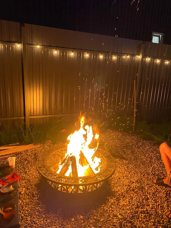 Красивый барнхаус с баней и банным чаном