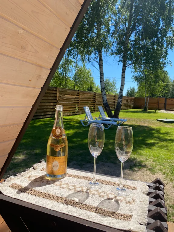 Дом А-фрейм в Завидово