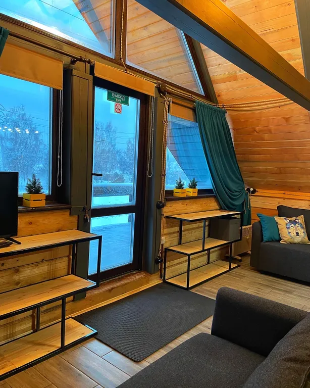 Дом A-frame - формат студии