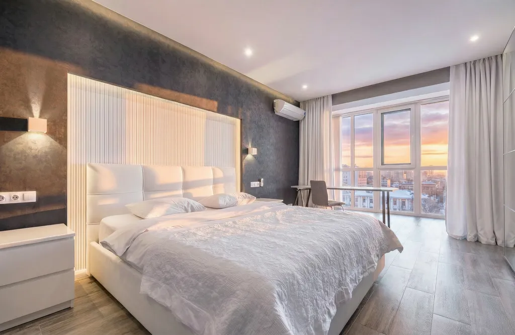 Апартамент с панорамным видом на город