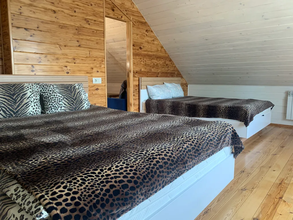 Красивый гостевой дом с баней на дровах возле Минского Моря