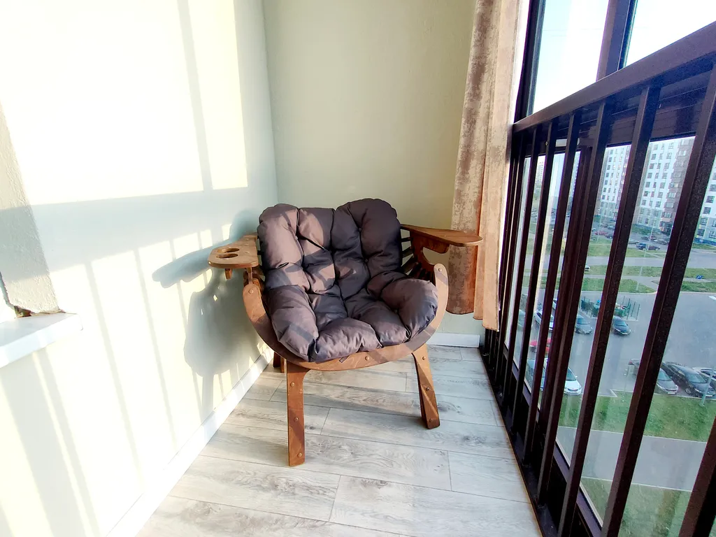 Квартира Квартира Уютная студия в "Ивушках" — Великий Новгород