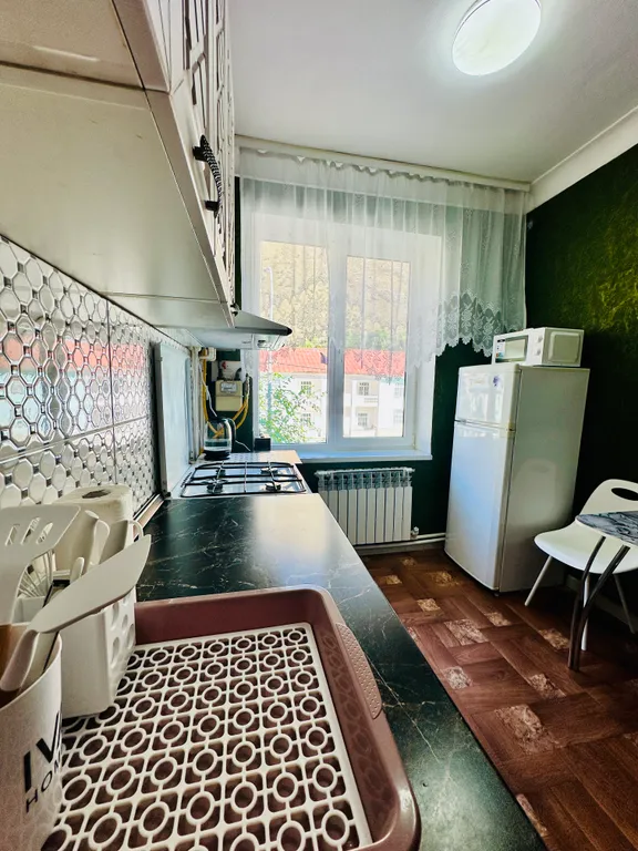 Уютная квартира в центре города с видом на горы