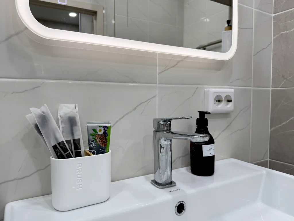 Студия со свежим ремонтом и фантастическим видом