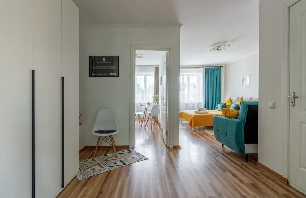 Уютная квартирка с видом на замок