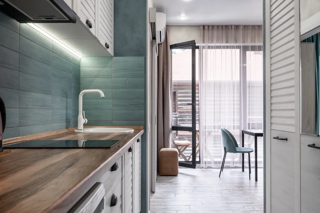 Апартамент в курортном городке в ЖК с бассейном