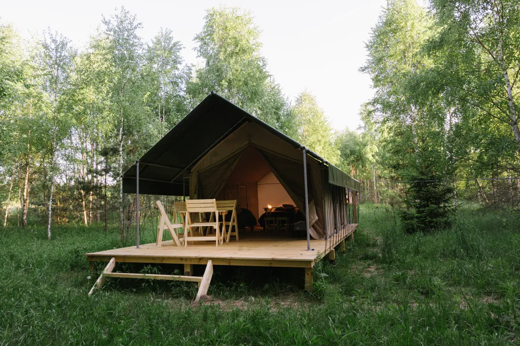 Коттедж Уютный глэмпинг в экологически чистом уголке Тверской области — аренда посуточно в Старица