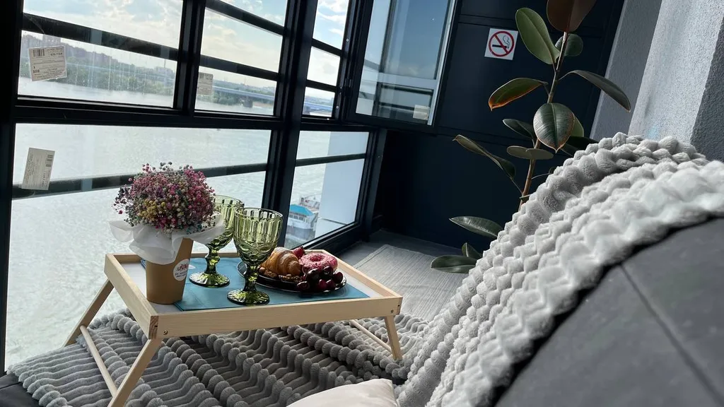 Квартира с видом на реку