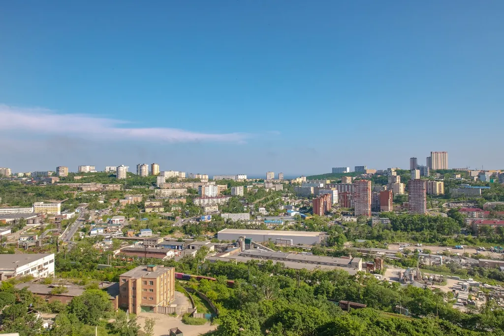 Квартира Новая квартира с потрясающим видом на город — Владивосток