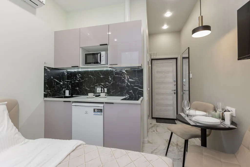 Квартира Квартира Уютная студия возле метро Кунцевская — Москва