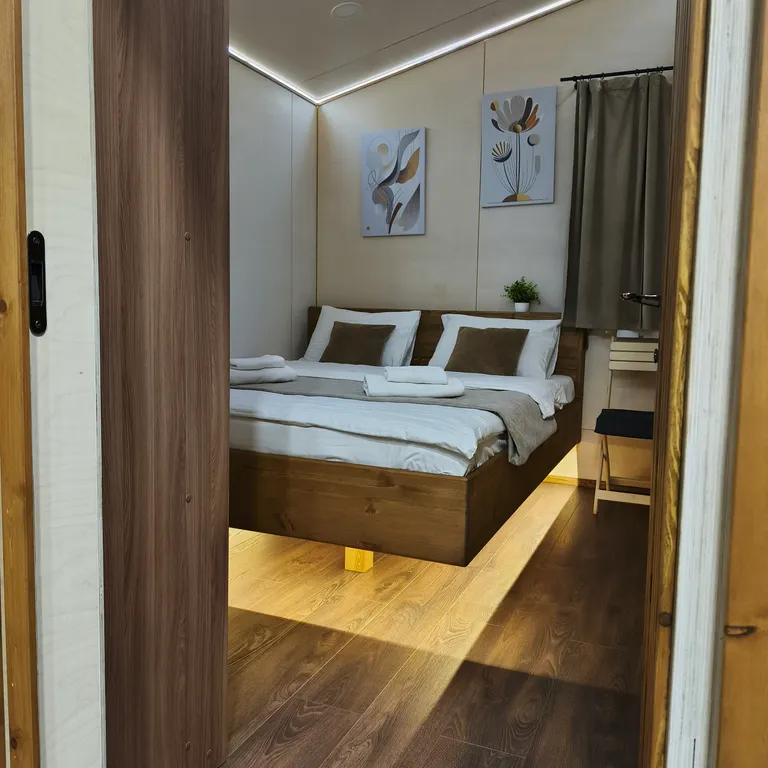 Коттедж Новый уютный дом в хвойном лесу вблизи поселка — Архыз