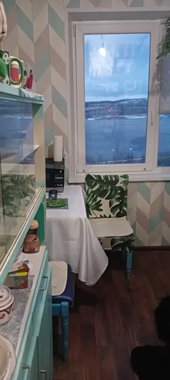 Квартира с видом на залив Баренцева моря и горы