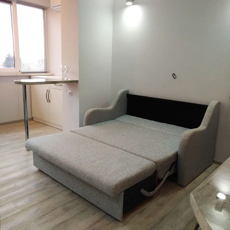 Студия с видом на море и зоной барбекю