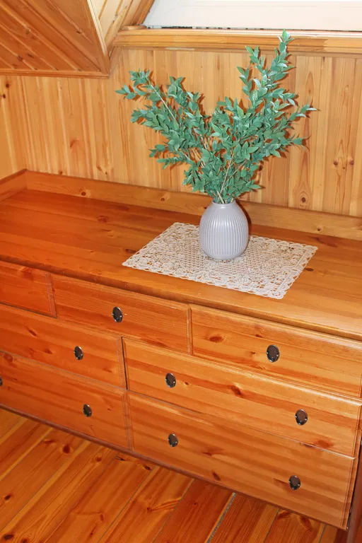 Двухэтажный дом за городом