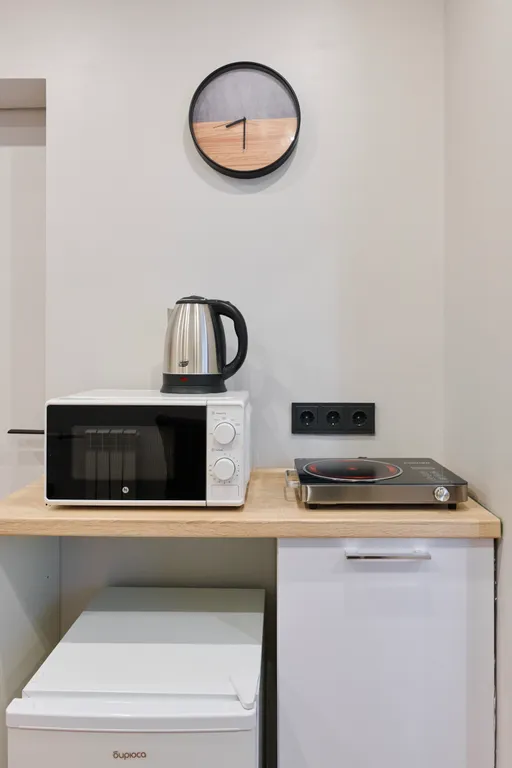 Квартира Квартира Уютная новая студия у метро — Москва