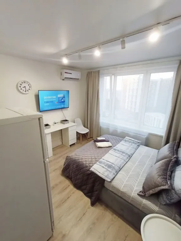 Кpaсивая студия в ЖК Облака