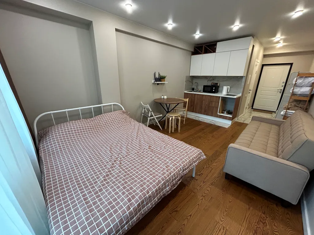 Уютная студия с новым ремонтом