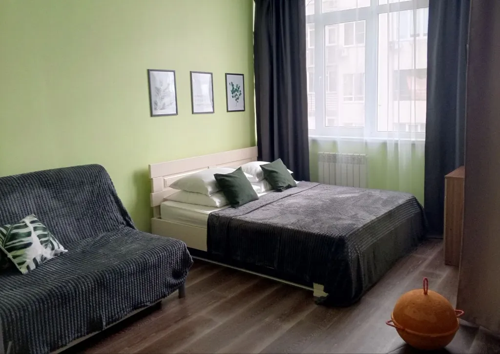 Студия в тихом районе у моря