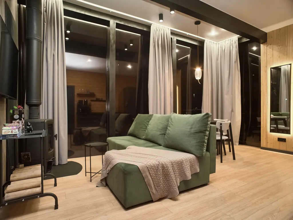 Коттедж Уютный нoвый дом с сауной у горнолыжного склона "Морошка" — аренда посуточно в Ильинское