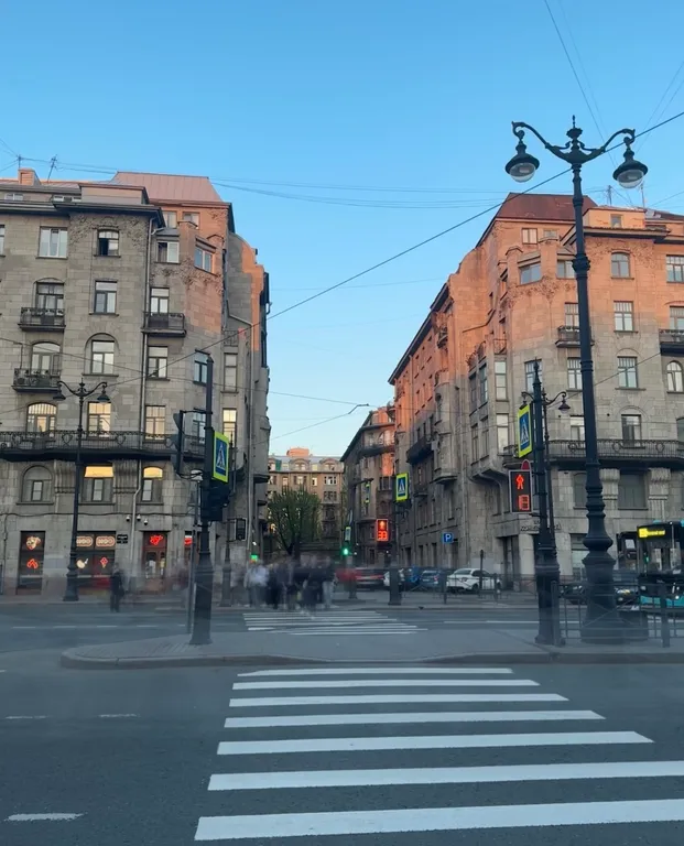 Квартира Квартира Уютная двушка рядом с Московским вокзалом — Санкт-Петербург