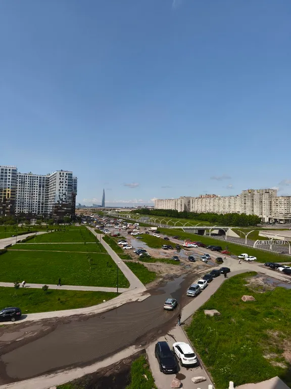 Квартира Квартира с видом на Лахта-Центр — Санкт-Петербург