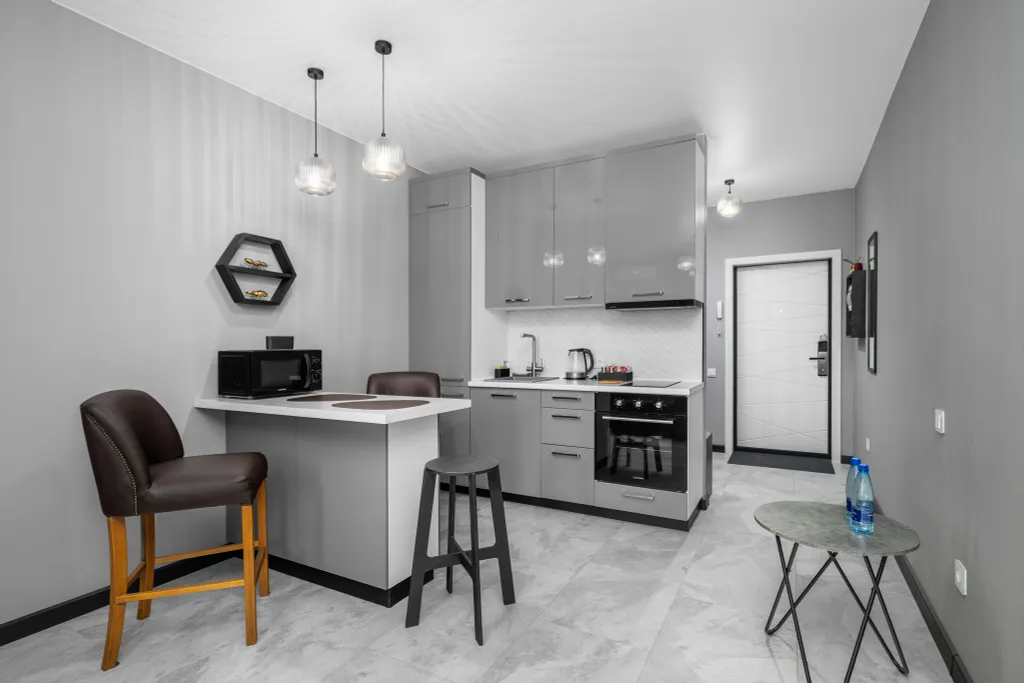 Квартира Квартира Дизайнерская студия в ЖК Сказкаград — Краснодар