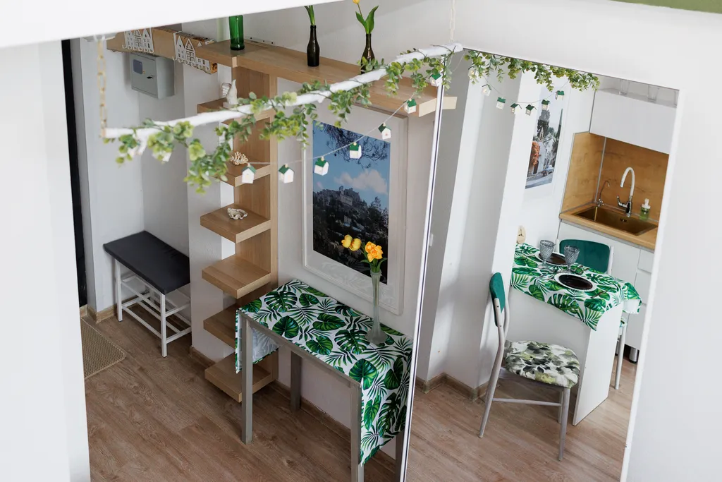 Двухуровневая мансарда у цирка