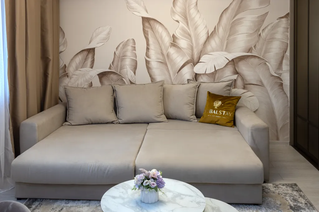 Новая 2-комнатная квартира с джакузи и сауной